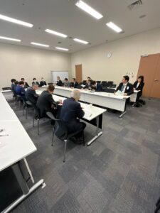 農水省の方と農業振興地域の勉強会。