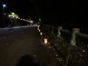 今年も無事に燈火の路を開催することができました。